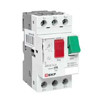 Выключатель автоматический для защиты двигателя АПД-32 24-32А EKF apd-me-32