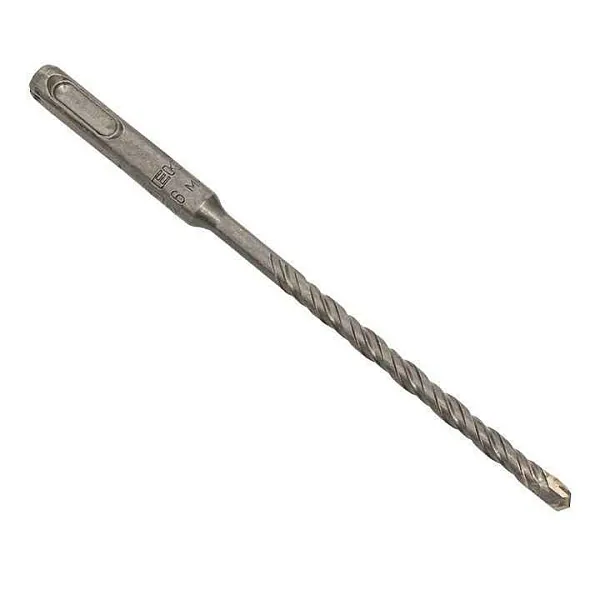 Бур по бетону SDS-plus 6х160мм 2 резца 4S спираль Master EKF db-6-160-2x4 