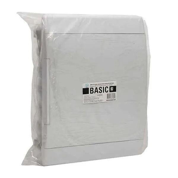 Щит ЩРВ-П-24 IP41 бел. дверца (пром. упак.) Basic EKF pb-v-24w-bas 