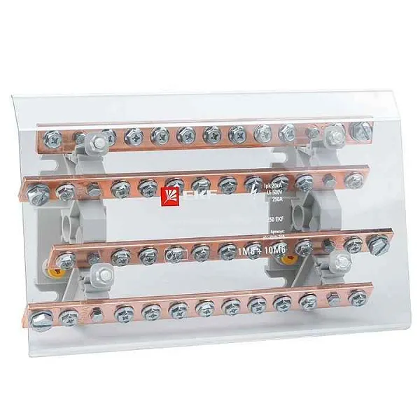 Блок распределительный шинный ШРБ-250 EKF plc-shrb-250 