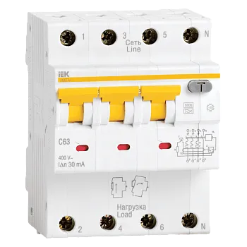 Авт.диф. 4п 32А  30мА 6кА АВДТ 34 ИЭК