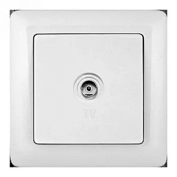 ШЭ xит Роз. о/у ТВ (белый)(240шт) RAT-1A3-B