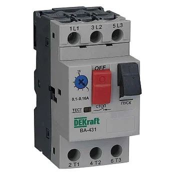 21232DEK Авт. выкл. защ. двиг. 3P 17,0-23,0A 15кА ВА-431